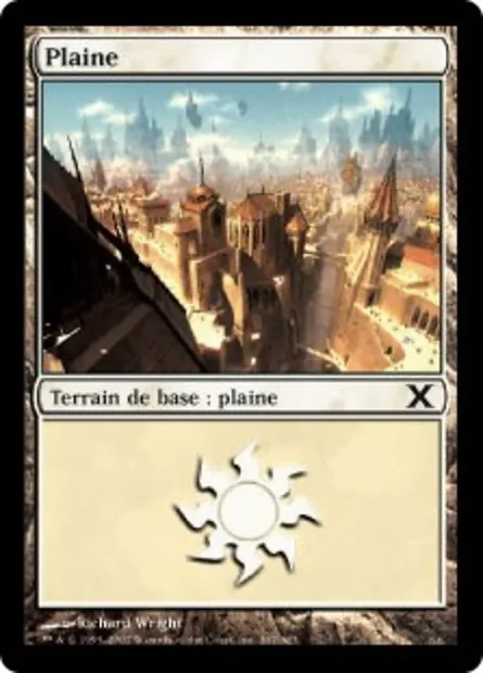 Plaine, carte Magic 10E 367 — extension Dixième édition