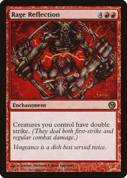 Rage Reflection, Magic card DPA 52 — Duels of the Planeswalkers set
