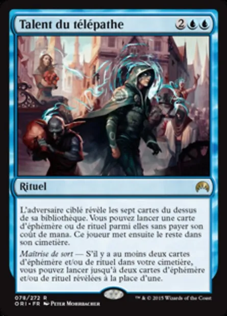 Talent du télépathe, carte Magic ORI 78 — extension Magic Origines
