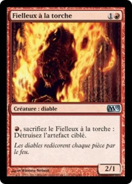 Fielleux à la torche, carte Magic M13 151 — extension Magic 2013