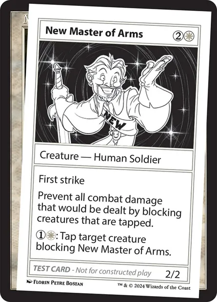 New Master of Arms, carte Magic MB2 520 — extension Mystery Booster 2