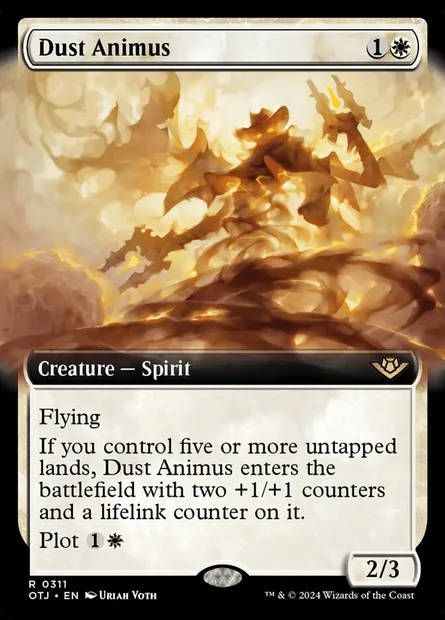 Dust Animus, Magic card OTJ 311 — Outlaws of Thunder Junction set