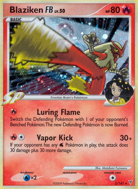 Blaziken FB, Pokémon card SV 2 — Supreme Victors set