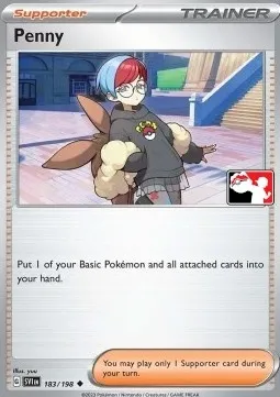 Penny, Pokémon card PPS 183-2 — Play! Pokémon Prize Pack Series set
