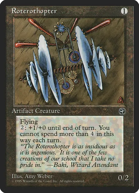 Roterothopter, Magic card HML 109 — Homelands set