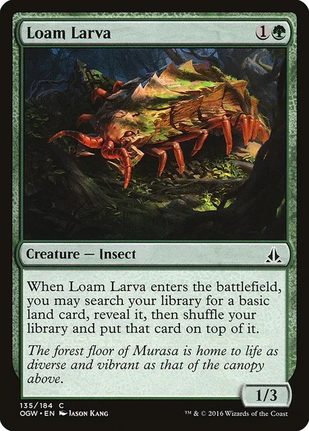 Loam Larva, Magic card OGW 135 — Oath of the Gatewatch set
