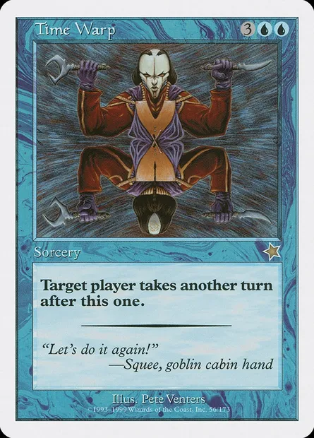 Time Warp, Magic card S99 56 — Starter 1999 set