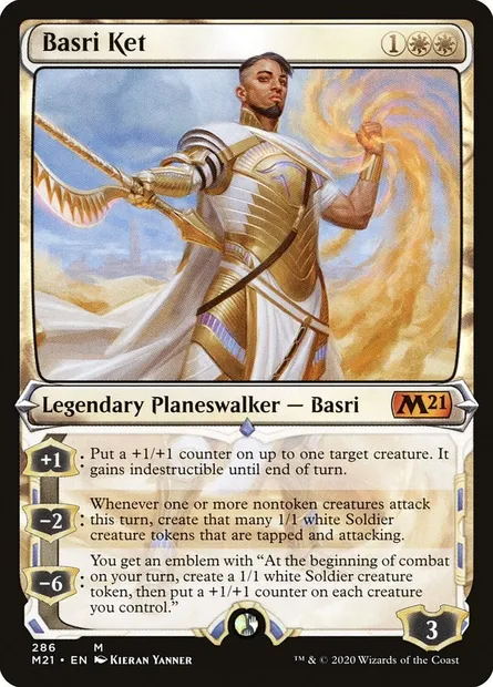 Basri Ket, Magic card M21 286 — Core Set 2021 set