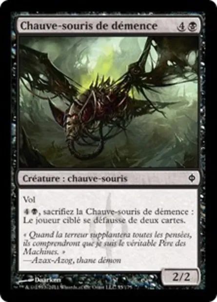 Chauve-souris de démence, carte Magic NPH 55 — extension La Nouvelle Phyrexia