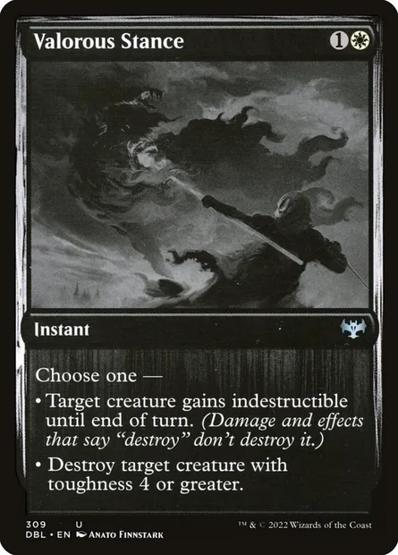 Valorous Stance, Magic card DBL 309 — Innistrad: Double Feature set
