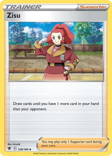 Zisu, Pokémon card ASR 159 — Astral Radiance set