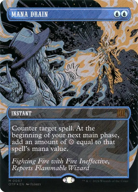 Mana Drain, Magic card OTP 67 — Breaking News set