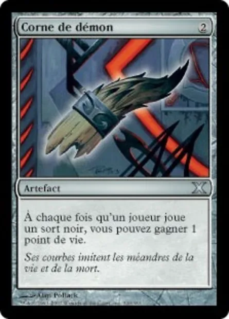 Corne de démon, carte Magic 10E 320 — extension Dixième édition