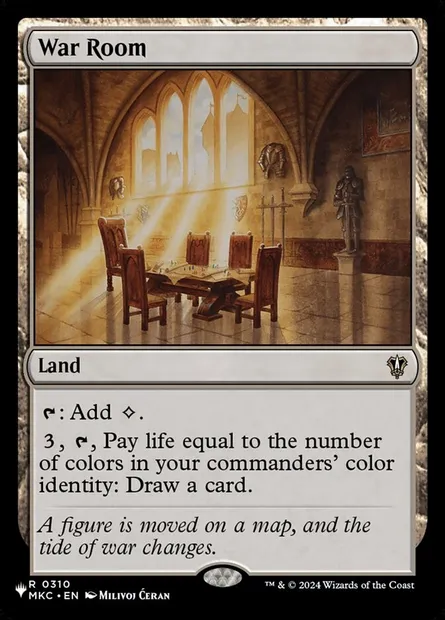 War Room, Magic card PLST MKC-310 — The List set
