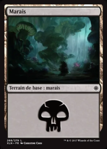 Marais, carte Magic XLN 268 — extension Ixalan
