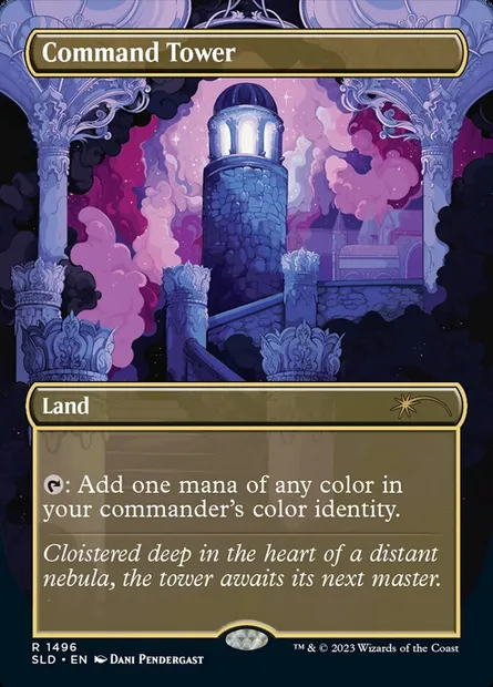Command Tower, Magic card SLD 1496 — Secret Lair Drop set