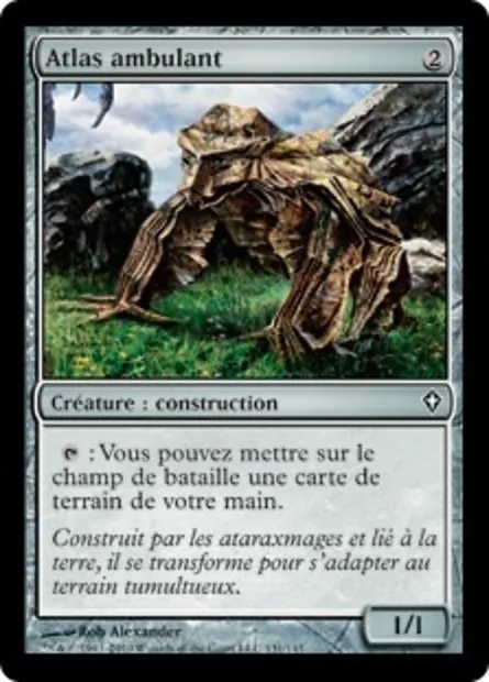 Atlas ambulant, carte Magic WWK 131 — extension Worldwake