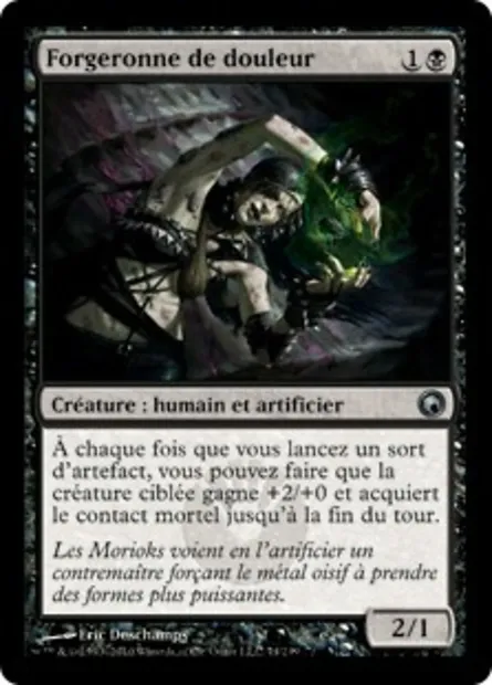 Forgeronne de douleur, carte Magic SOM 74 — extension Cicatrices de Mirrodin