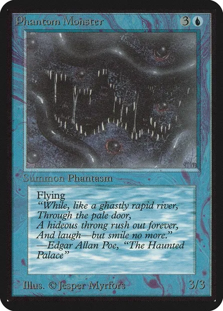 Phantom Monster, Magic card LEA 69 — Limited Edition Alpha set