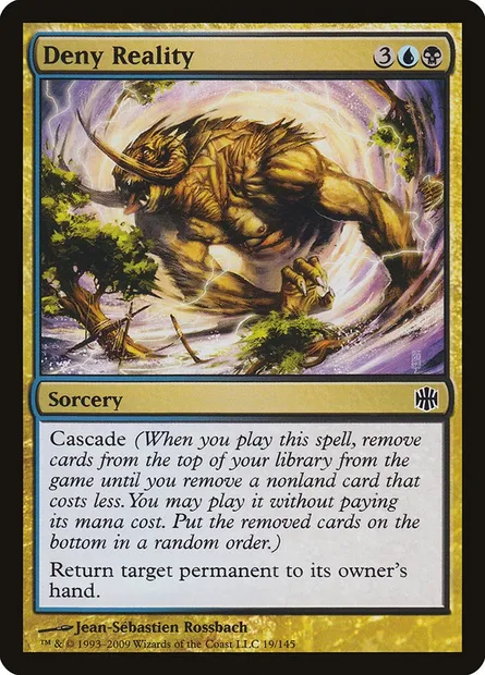 Deny Reality, Magic card ARB 19 — Alara Reborn set