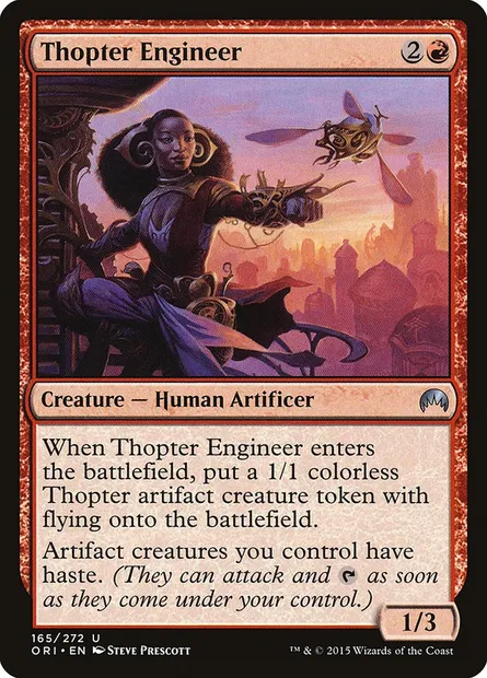 Thopter Engineer, Magic card ORI 165 — Magic Origins set