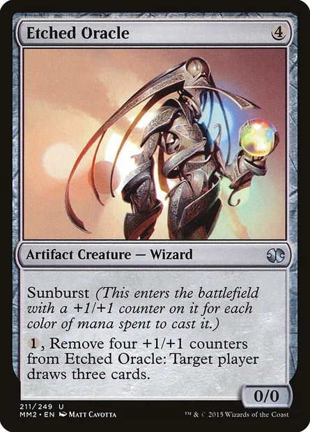 Oracle gravé, carte Magic MM2 211 — extension Modern Masters 2015