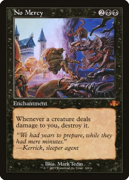 No Mercy, Magic card DMR 308 — Dominaria Remastered set