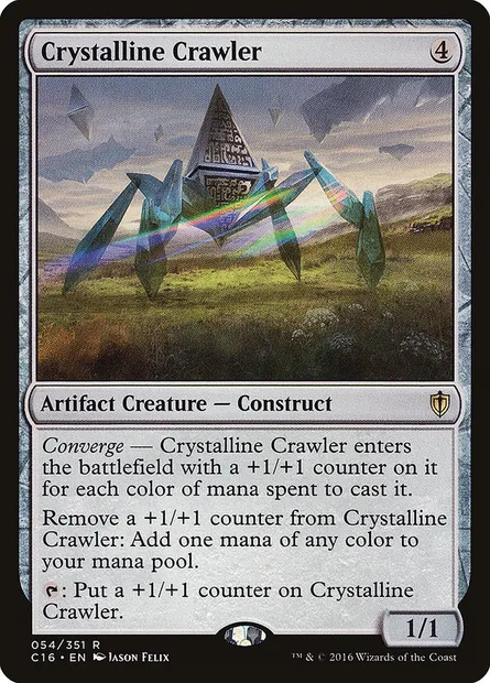 Crystalline Crawler, Magic card C16 54 — Commander 2016 set