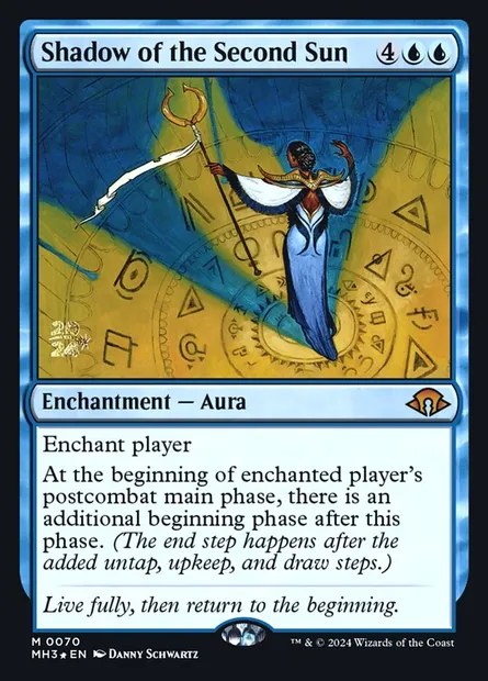 Shadow of the Second Sun, Magic card PMH3 70s — Modern Horizons 3 Promos set