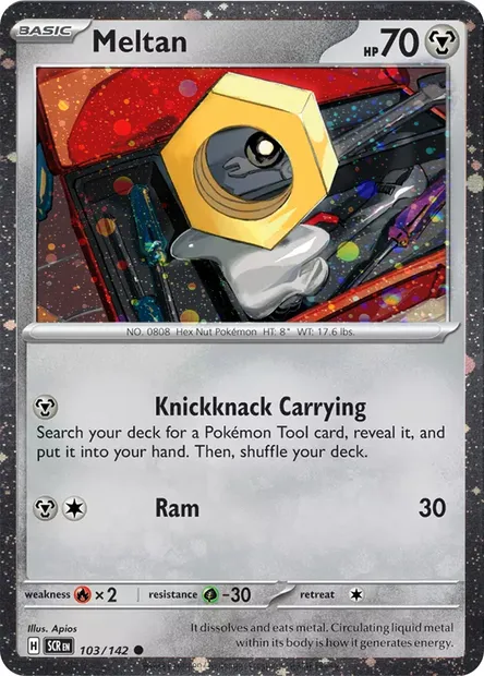 Meltan, Pokémon card TDX 103-2 — Theme Deck & Blisters Exclusives set