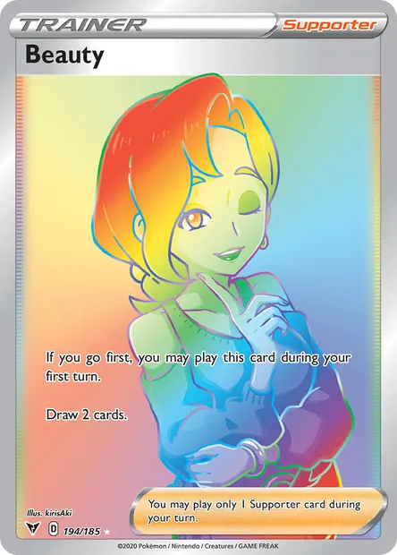 Beauty, Pokémon card VIV 194 — Vivid Voltage set