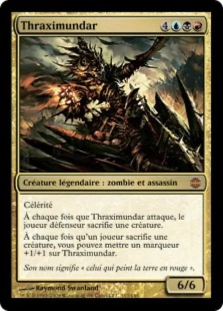 Thraximundar, carte Magic ARB 113 — extension La Renaissance d'Alara