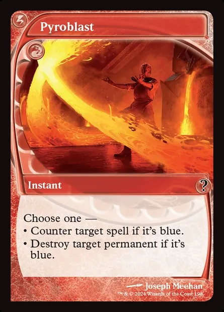 Pyroblast, Magic card MB2 198 — Mystery Booster 2 set