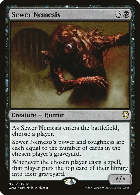 Sewer Nemesis, Magic card CM2 75 — Commander Anthology Volume II set