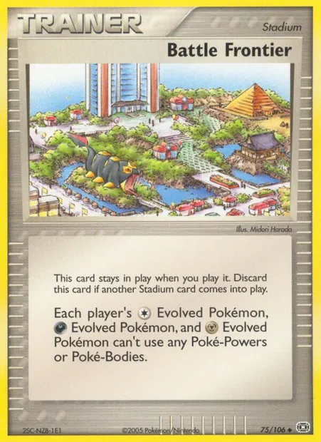 Battle Frontier, Pokémon card EM 75 — Emerald set