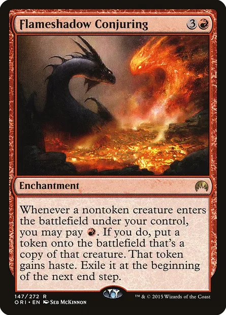 Flameshadow Conjuring, Magic card ORI 147 — Magic Origins set