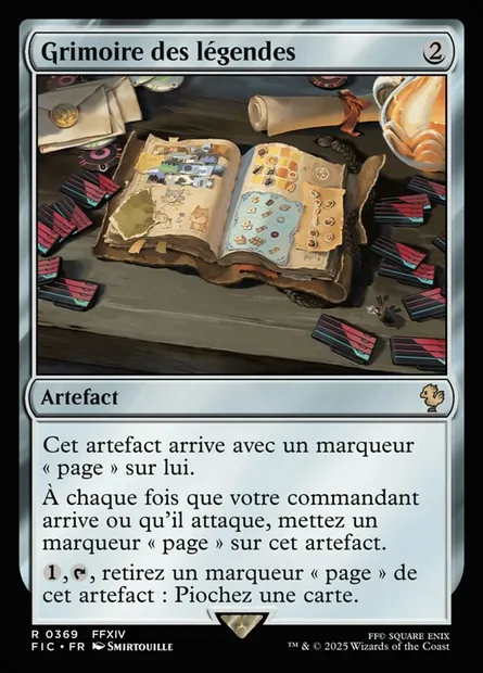 Grimoire des légendes, carte Magic FIC 369 — extension Final Fantasy Commander