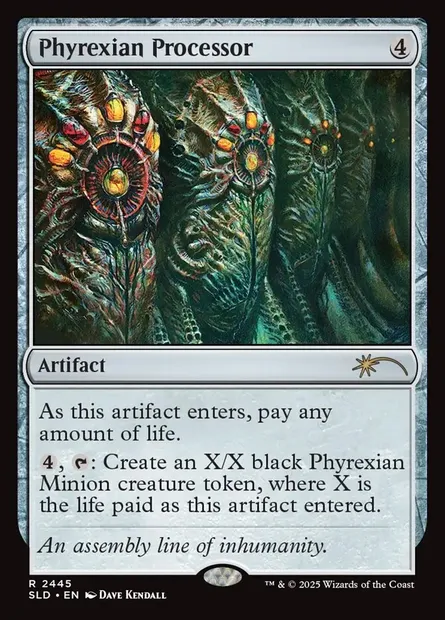 Phyrexian Processor, Magic card SLD 2445 — Secret Lair Drop set