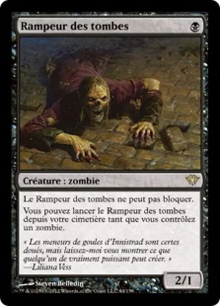 Rampeur des tombes, carte Magic DKA 64 — extension Obscure Ascension
