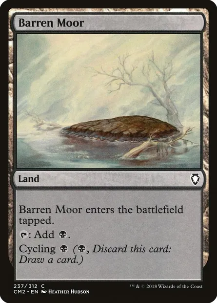 Lande stérile, carte Magic CM2 237 — extension Commander Anthology Volume II