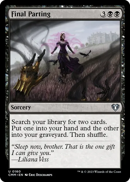 Final Parting, Magic card CMM 160 — Commander Masters set