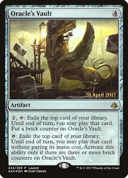 Oracle's Vault, Magic card PAKH 234 — Amonkhet Promos set