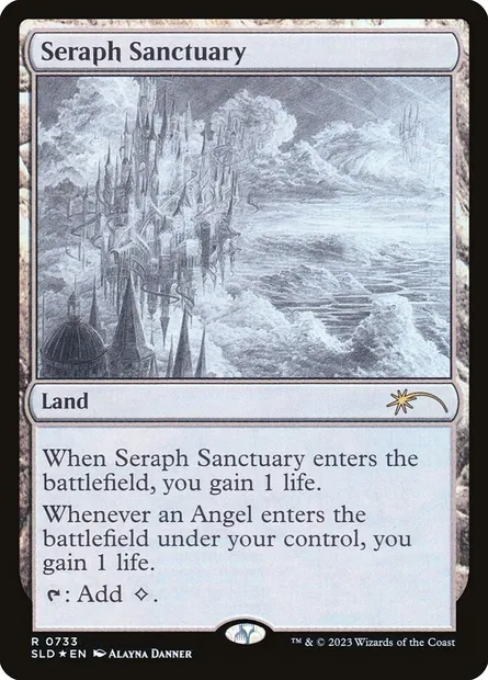 Seraph Sanctuary, Magic card SLD 733 — Secret Lair Drop set