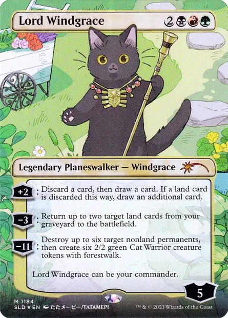 Lord Windgrace, Magic card SLD 1184 — Secret Lair Drop set