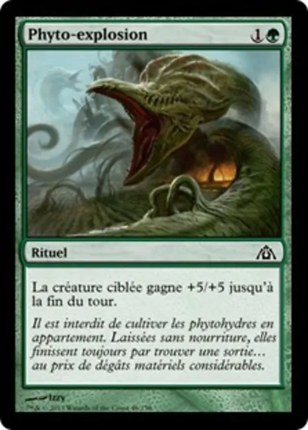 Phyto-explosion, carte Magic DGM 46 — extension Le labyrinthe du dragon