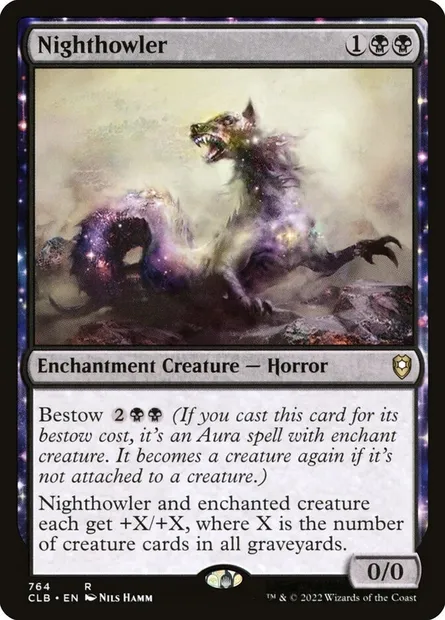 Nighthowler, Magic card CLB 764 — Commander Legends: Battle for Baldur's Gate set