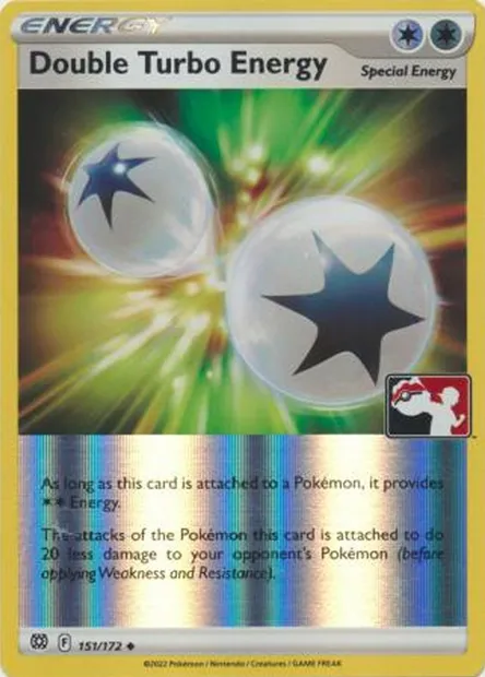 Double Turbo Energy, Pokémon card PPS 151 — Play! Pokémon Prize Pack Series set