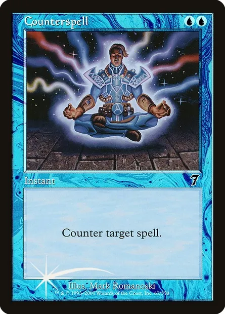 Counterspell, Magic card 7ED 67★ — Seventh Edition set