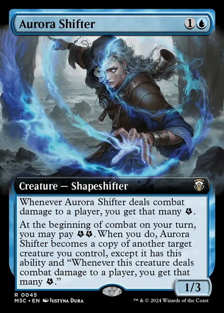 Aurora Shifter, Magic card M3C 45 — Modern Horizons 3 Commander set