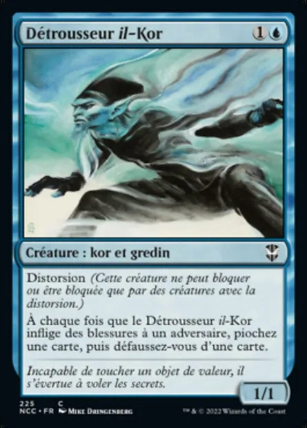 Détrousseur il-Kor, carte Magic NCC 225 — extension New Capenna Commander